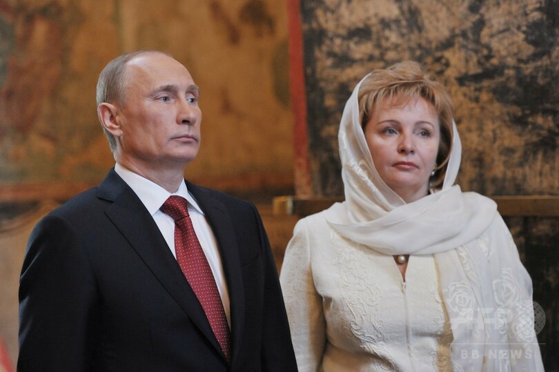 プーチン大統領とリュドミラ夫人の画像
